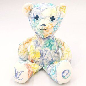 Louis Vuitton Deux Bears Gi0502 Plush Bear Cotton Etc Multicolor